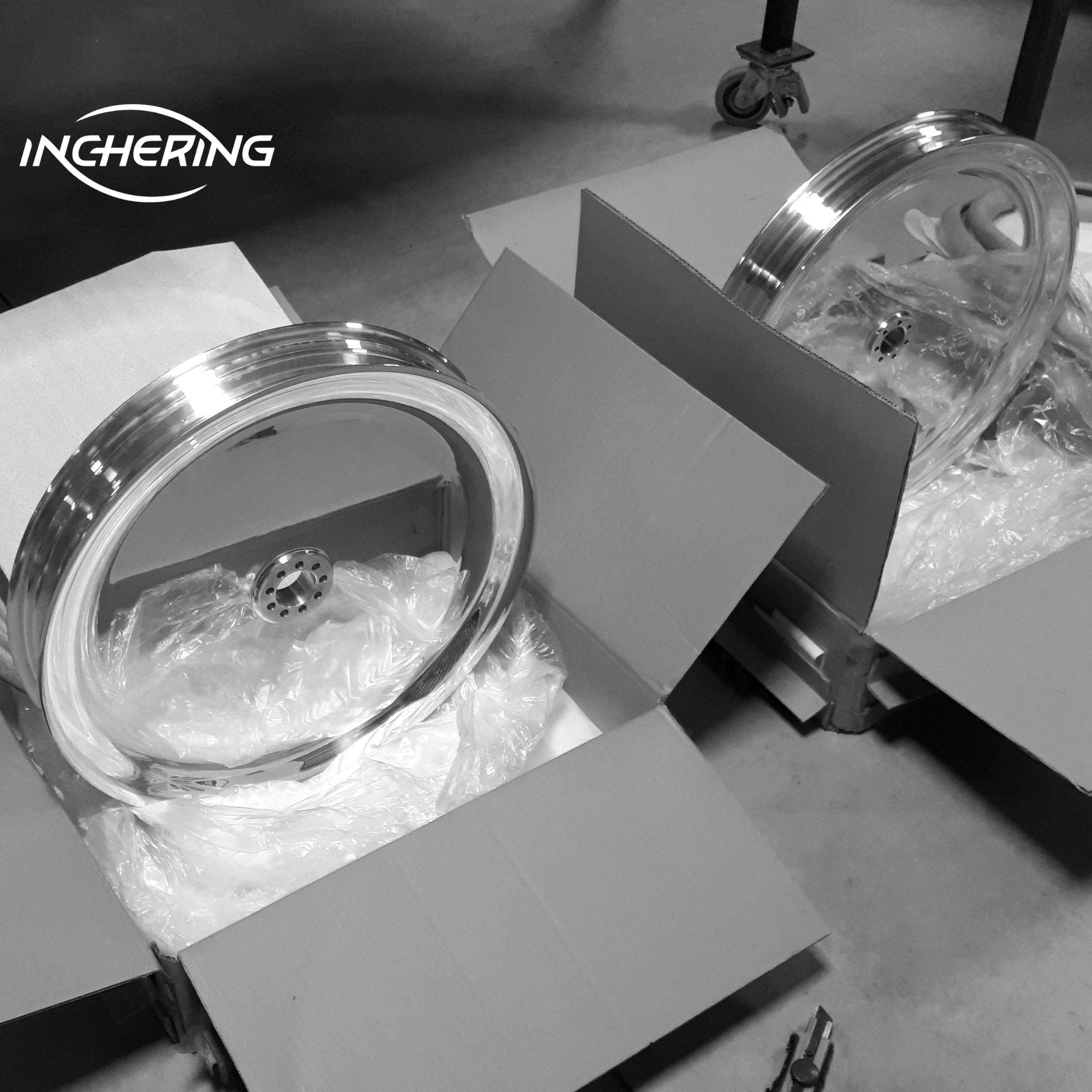 Custom motorcycle wheel