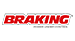 Braking motorcycle brake discs